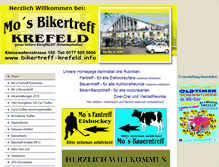 Tablet Screenshot of bikertreff-krefeld.info